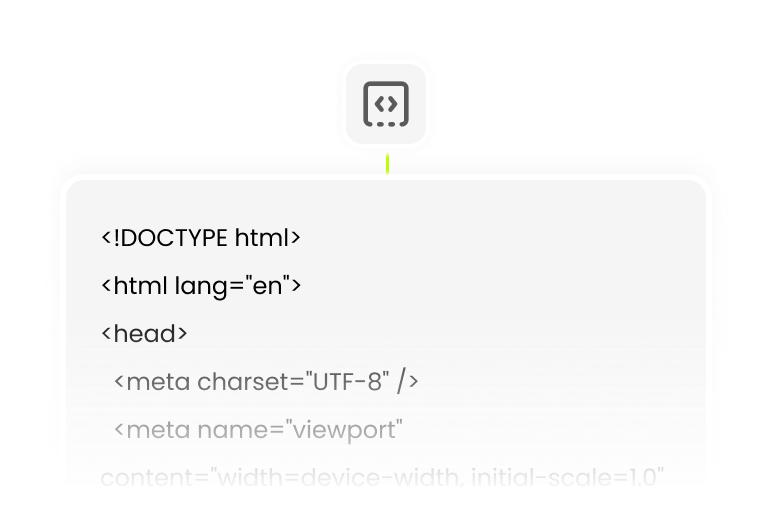 Wegic's aj wright website builder automatically codes