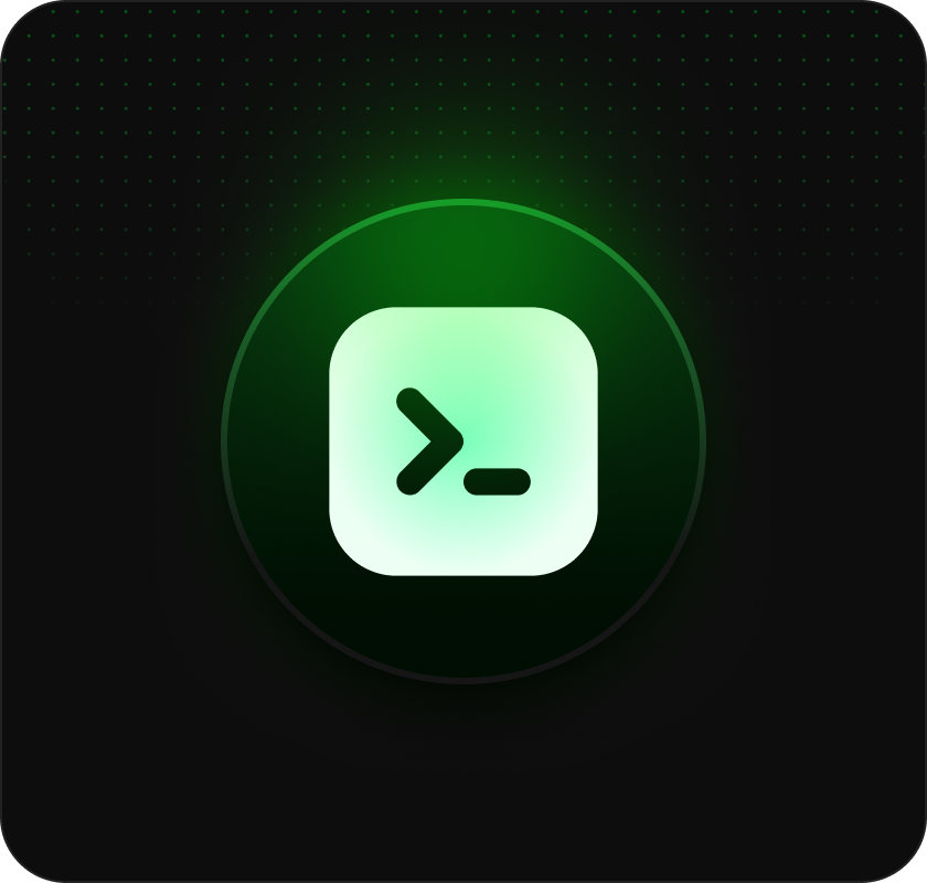 engagement icon with gradient green colored background