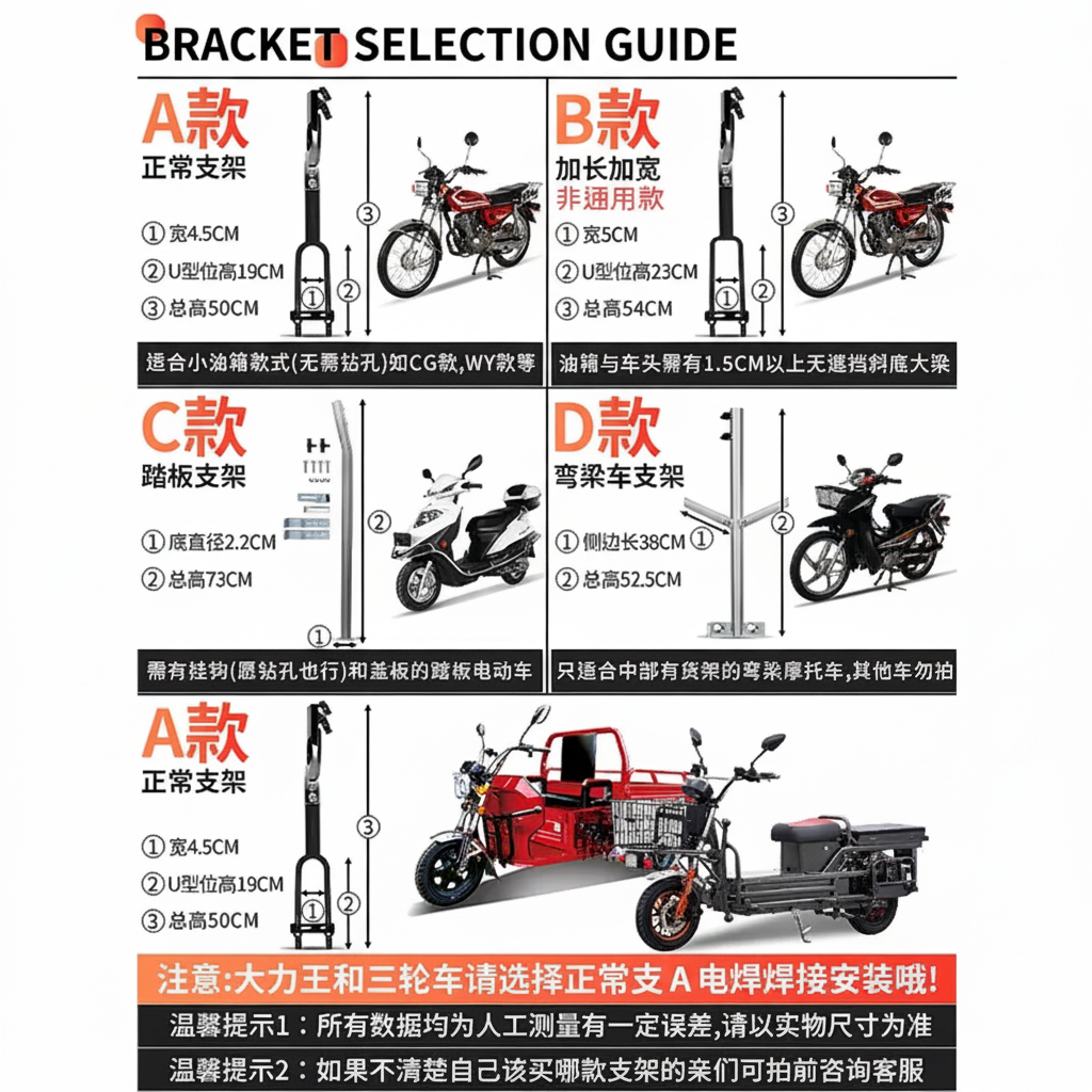 Bracket Selection Guide