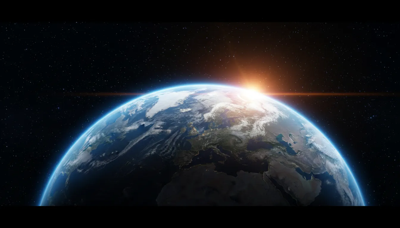 Planetary Space Background