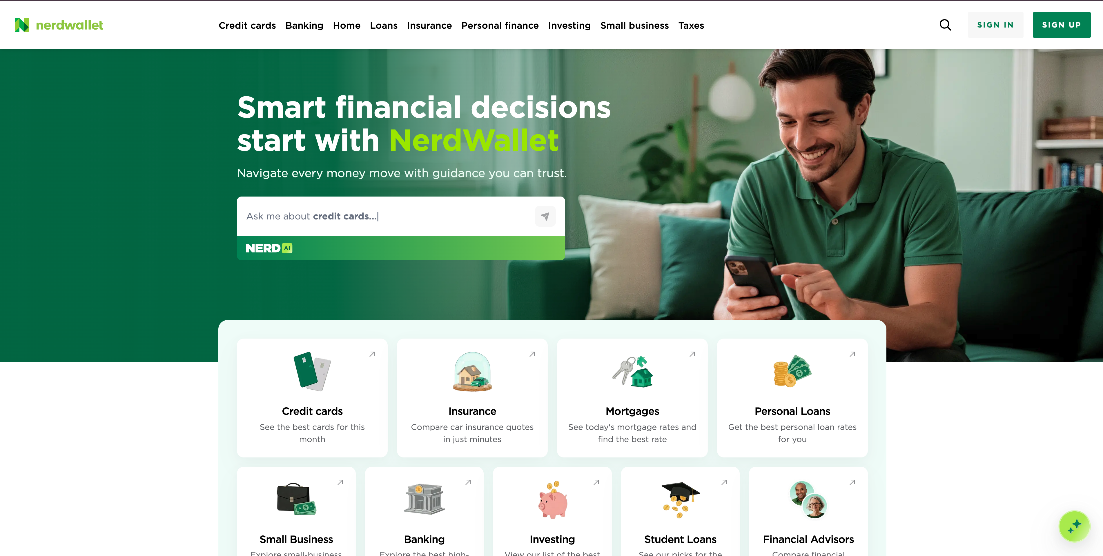 NerdWallet — The Decision-Engine Affiliate Site NerdWallet — The Decision-Engine Affiliate Site