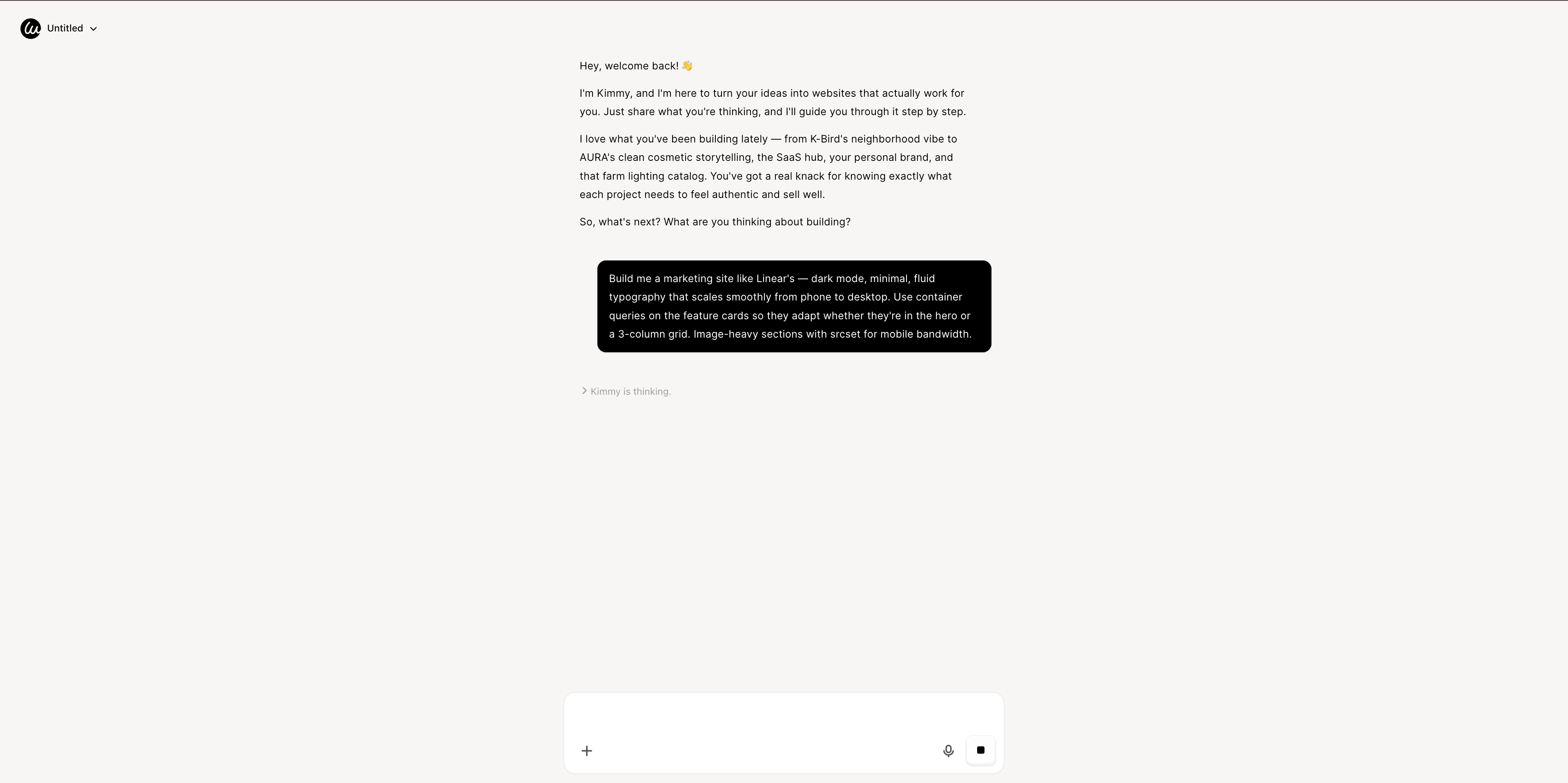 chatta con Wegic Kimmy AI costruttore di siti web reattivi chatta con Wegic Kimmy AI costruttore di siti web reattivi