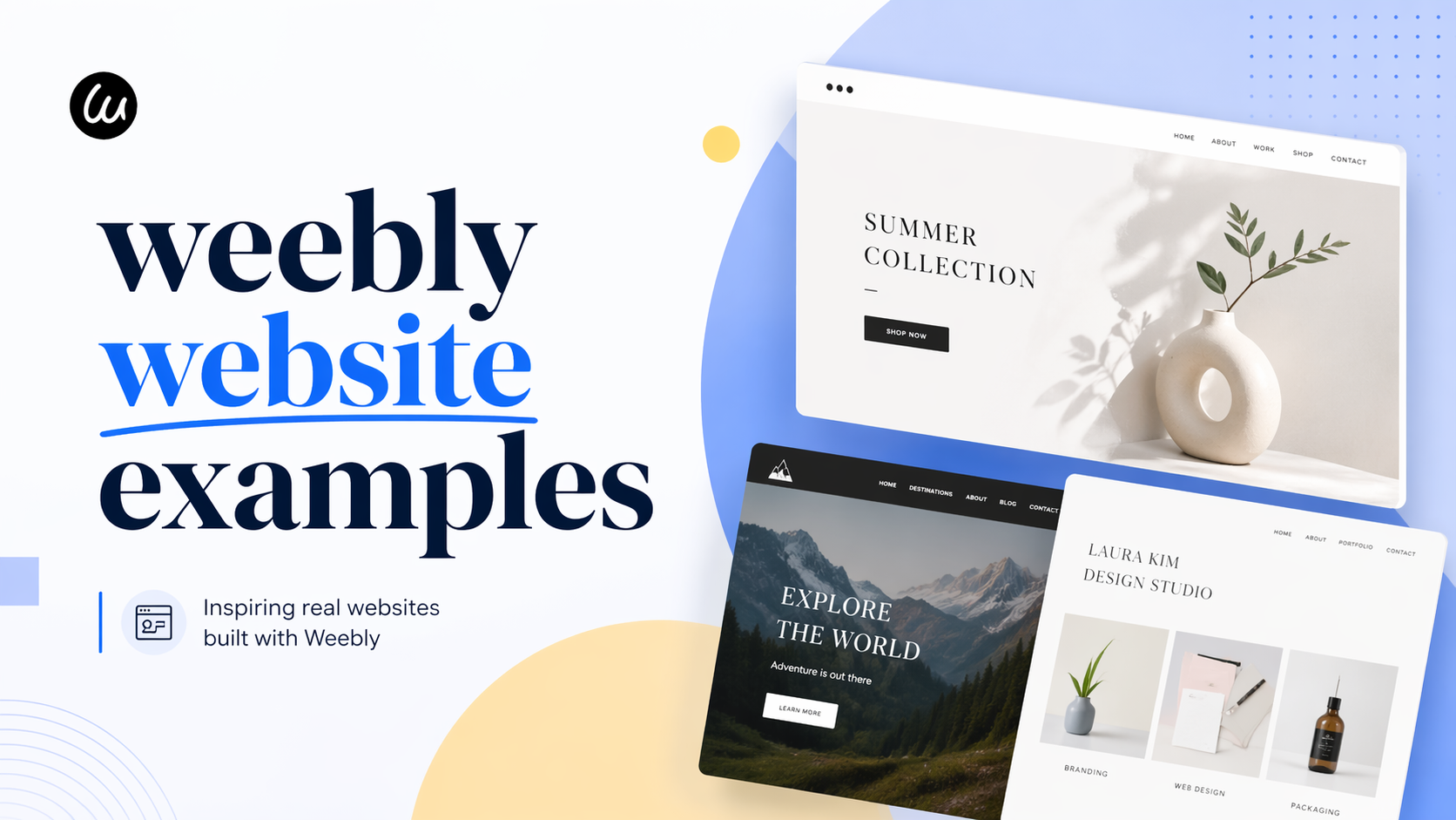Weebly Website Examples— Here's What Actually Survives in 2026