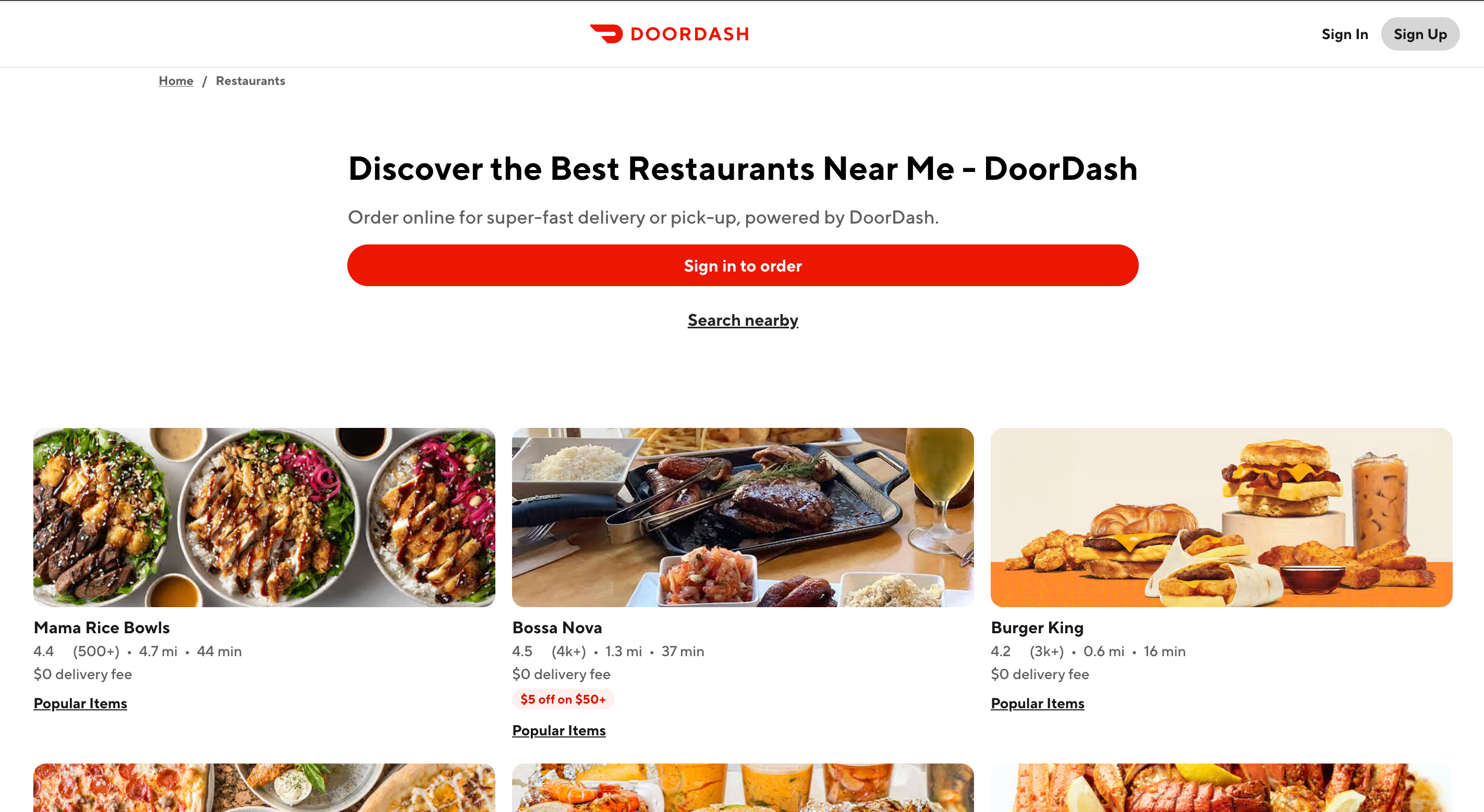 Doordash Doordash