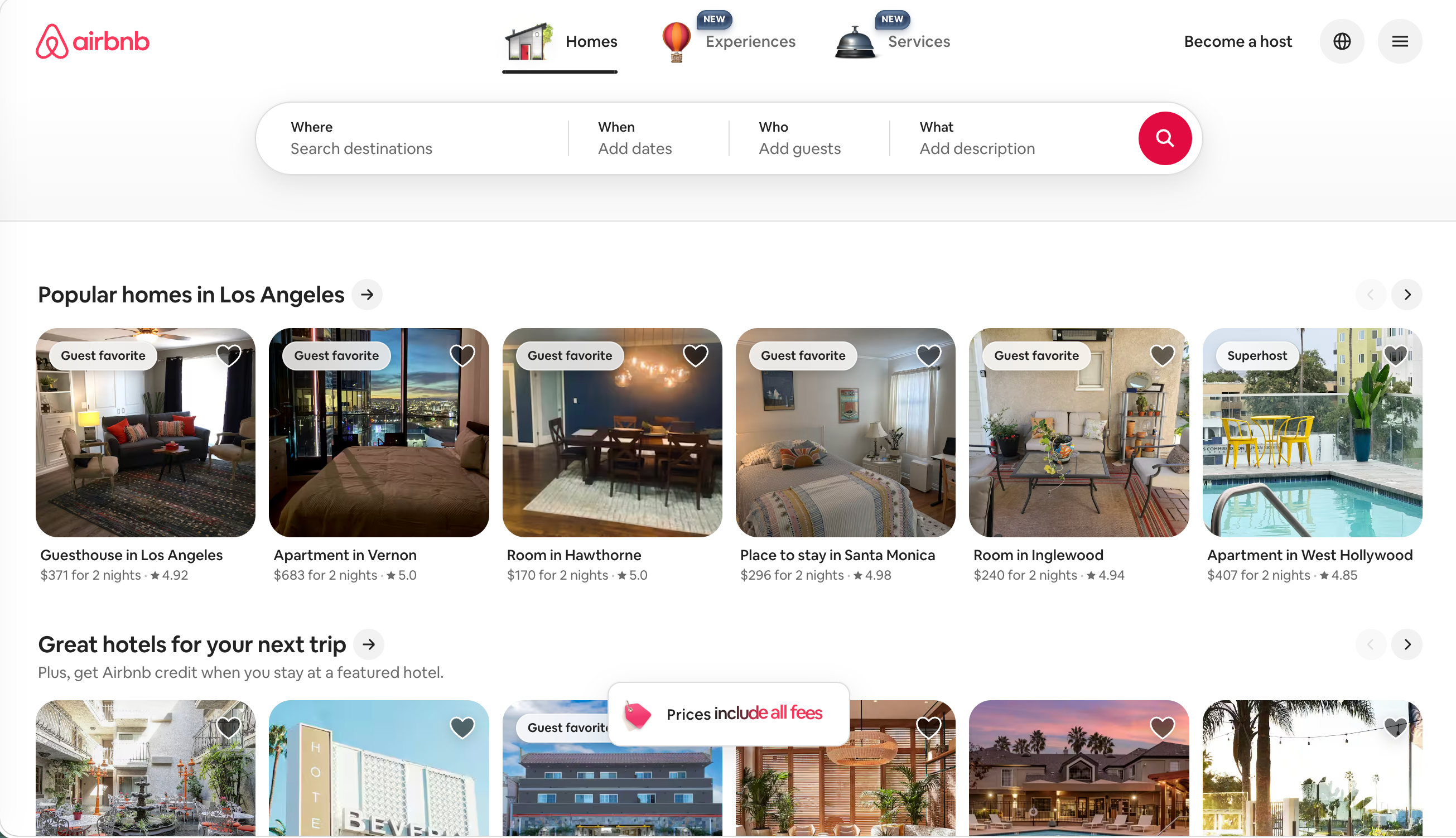 esempio di contenuto generato dagli utenti del mercato reattivo di Airbnb esempio di contenuto generato dagli utenti del mercato reattivo di Airbnb