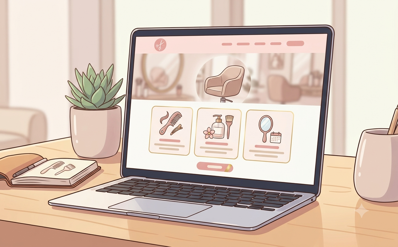 9 Salon Website Examples | Wegic AI