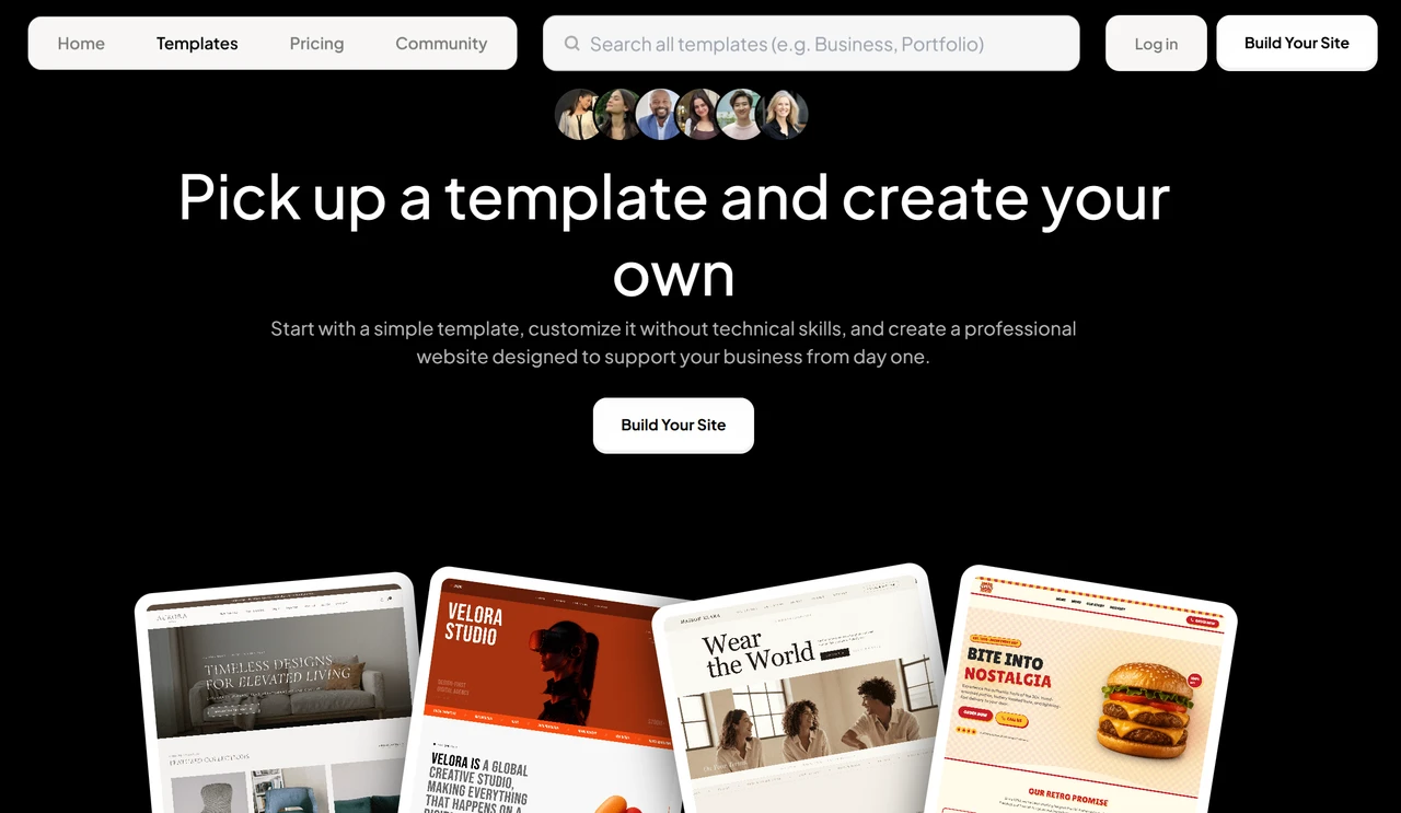 Now you can pick up a Wegic template