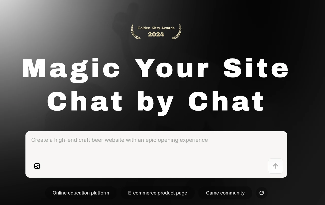 wegic, ai website builder