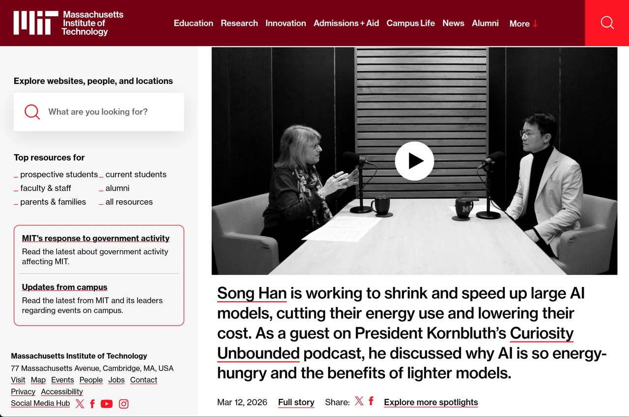 Homepage of Massachusetts Institute of Technology Homepage of Massachusetts Institute of Technology