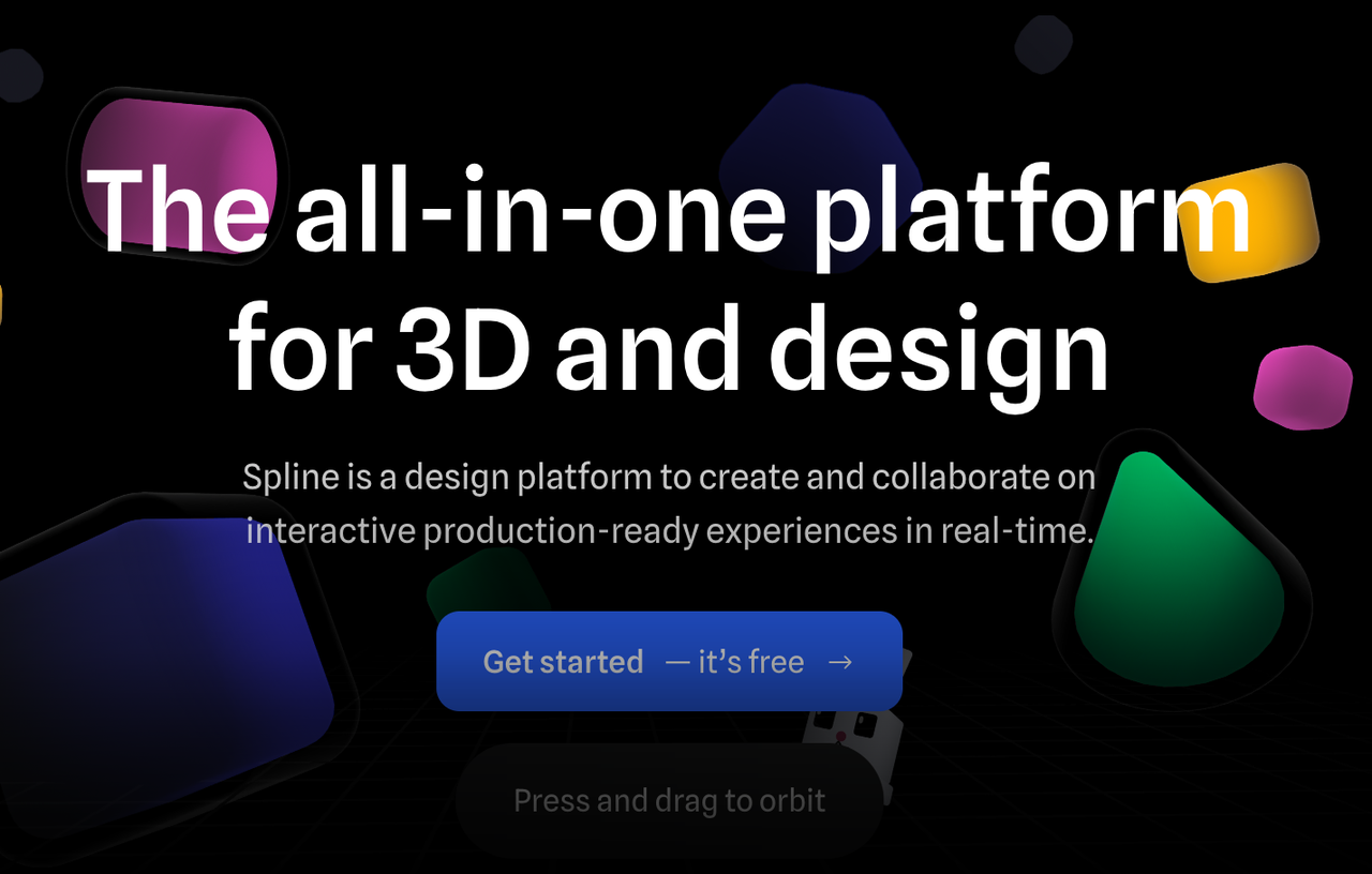 互动3D网站设计