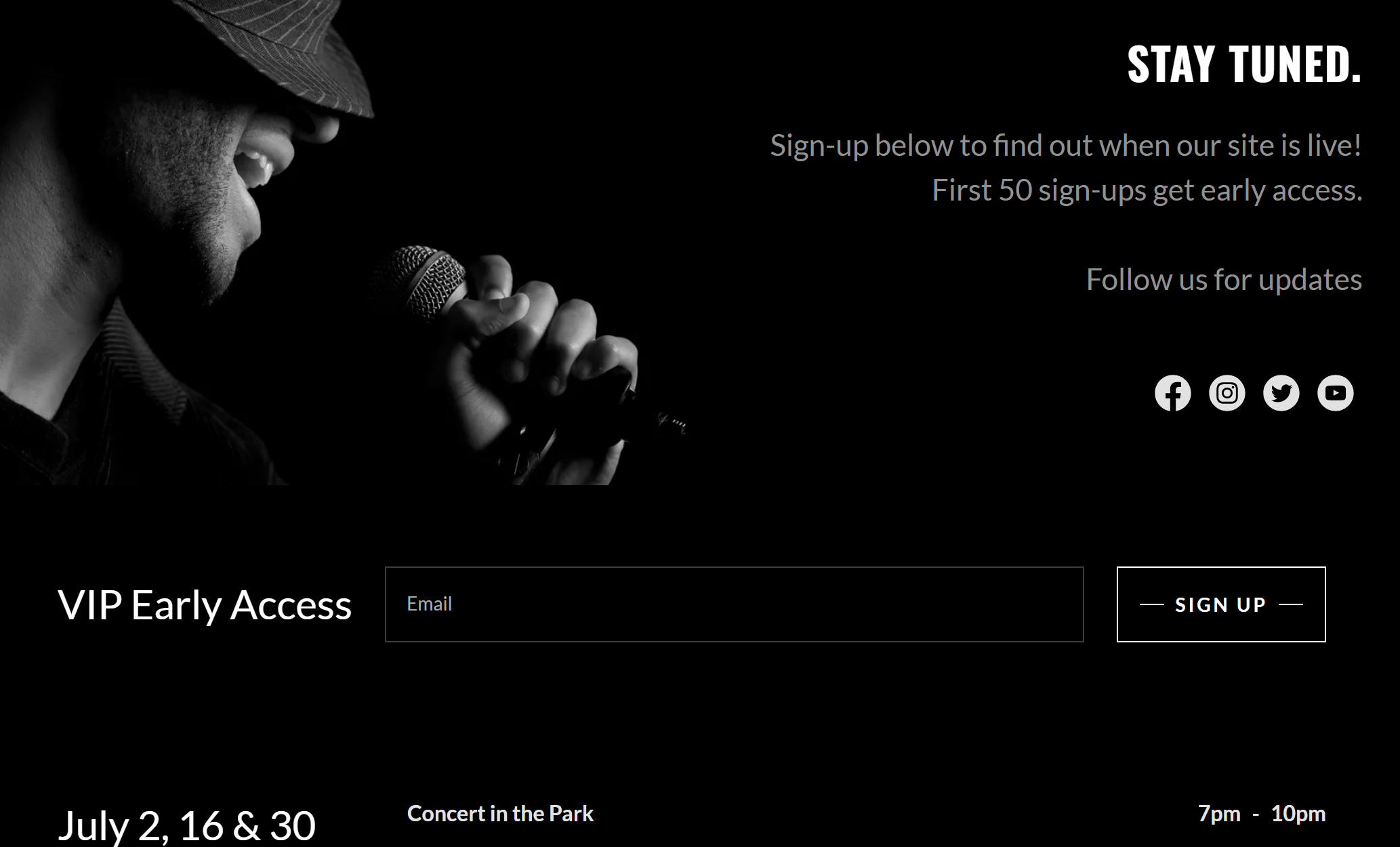 Página inicial do site de música do Betel Página inicial do site de música do Betel