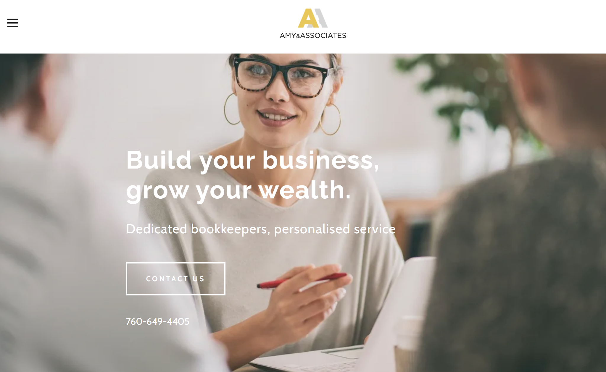 Página inicial da AMY&Associates Página inicial da AMY&Associates