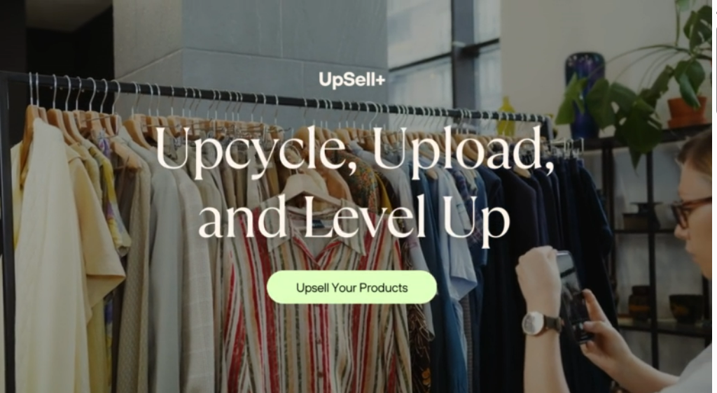 Exemplo de site Canva para o lookout UpSell Exemplo de site Canva para o lookout UpSell
