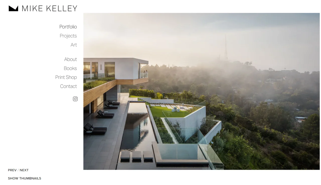 Homepage of Mike Kelley – Architecture Photography