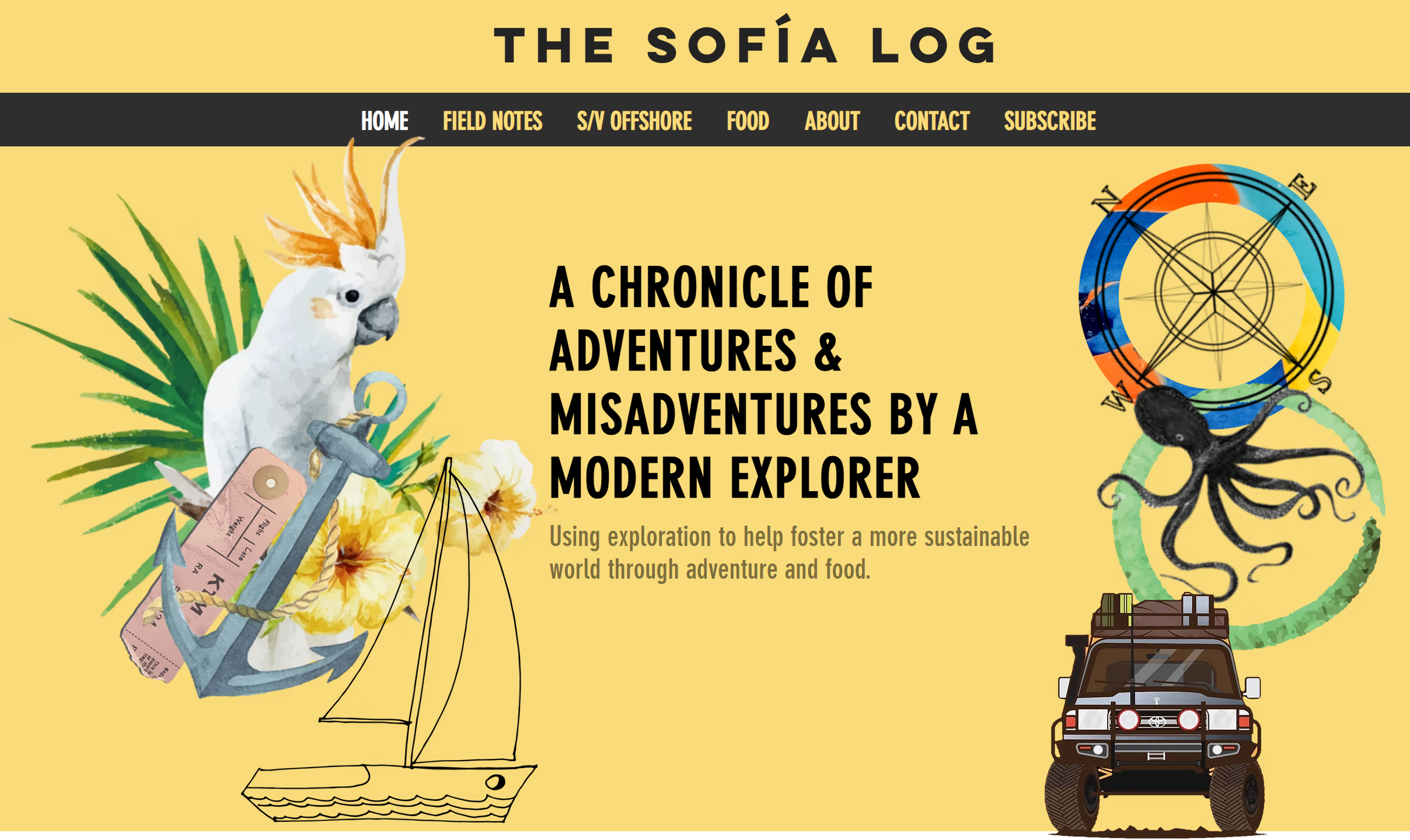 Página de inicio del sitio web de blog - The Sofia Log Página de inicio del sitio web de blog - The Sofia Log