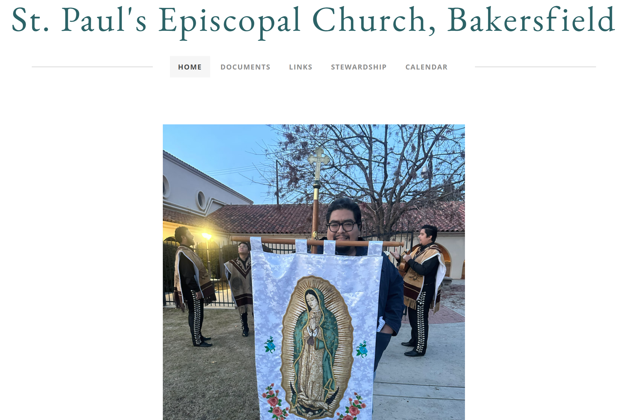 Página inicial da Igreja Episcopal de St. Paul Página inicial da Igreja Episcopal de St. Paul