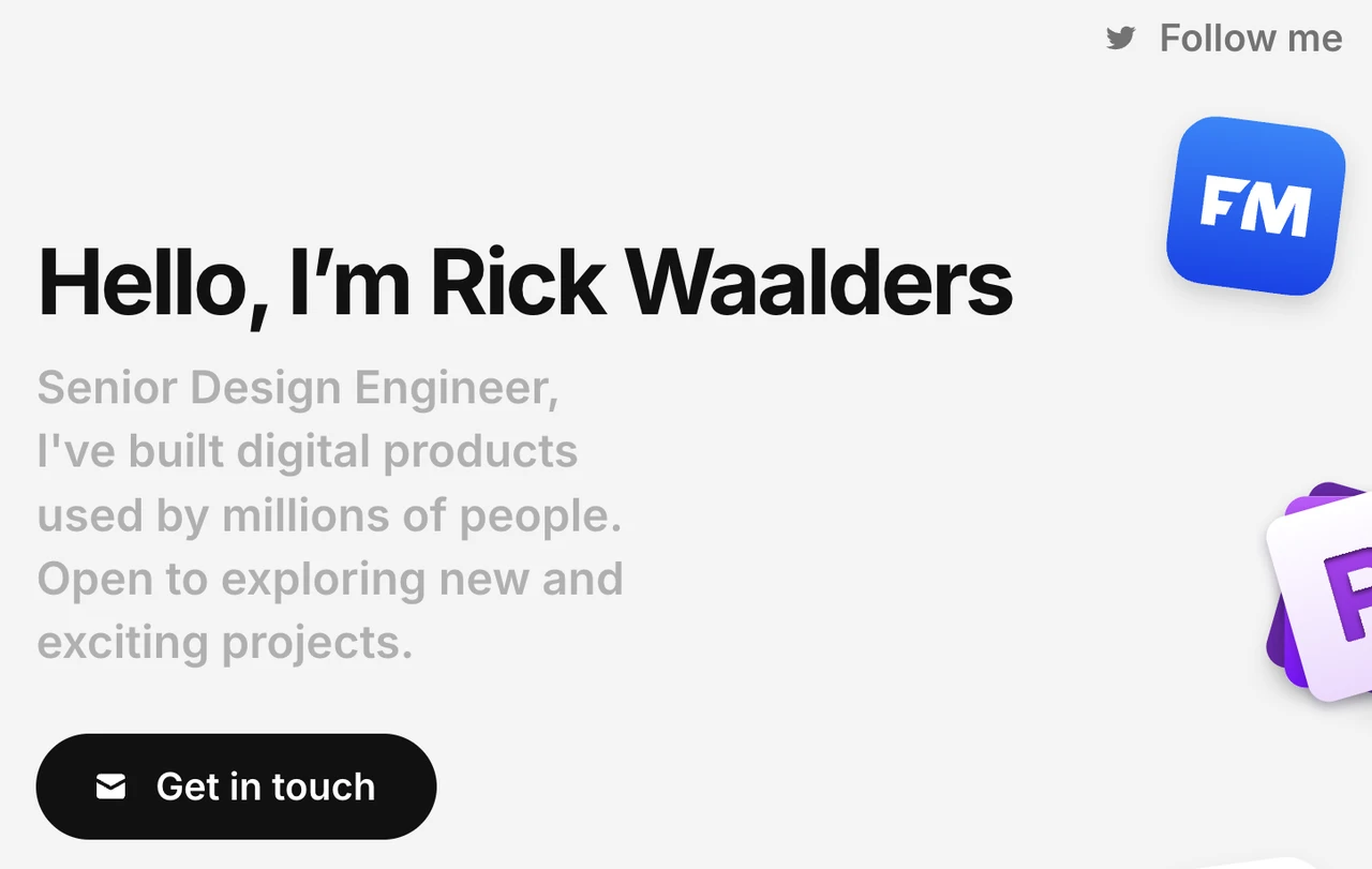 freelancer website design