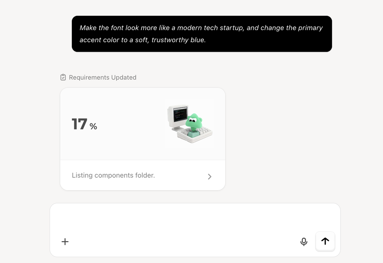 constructor de sitio web de IA