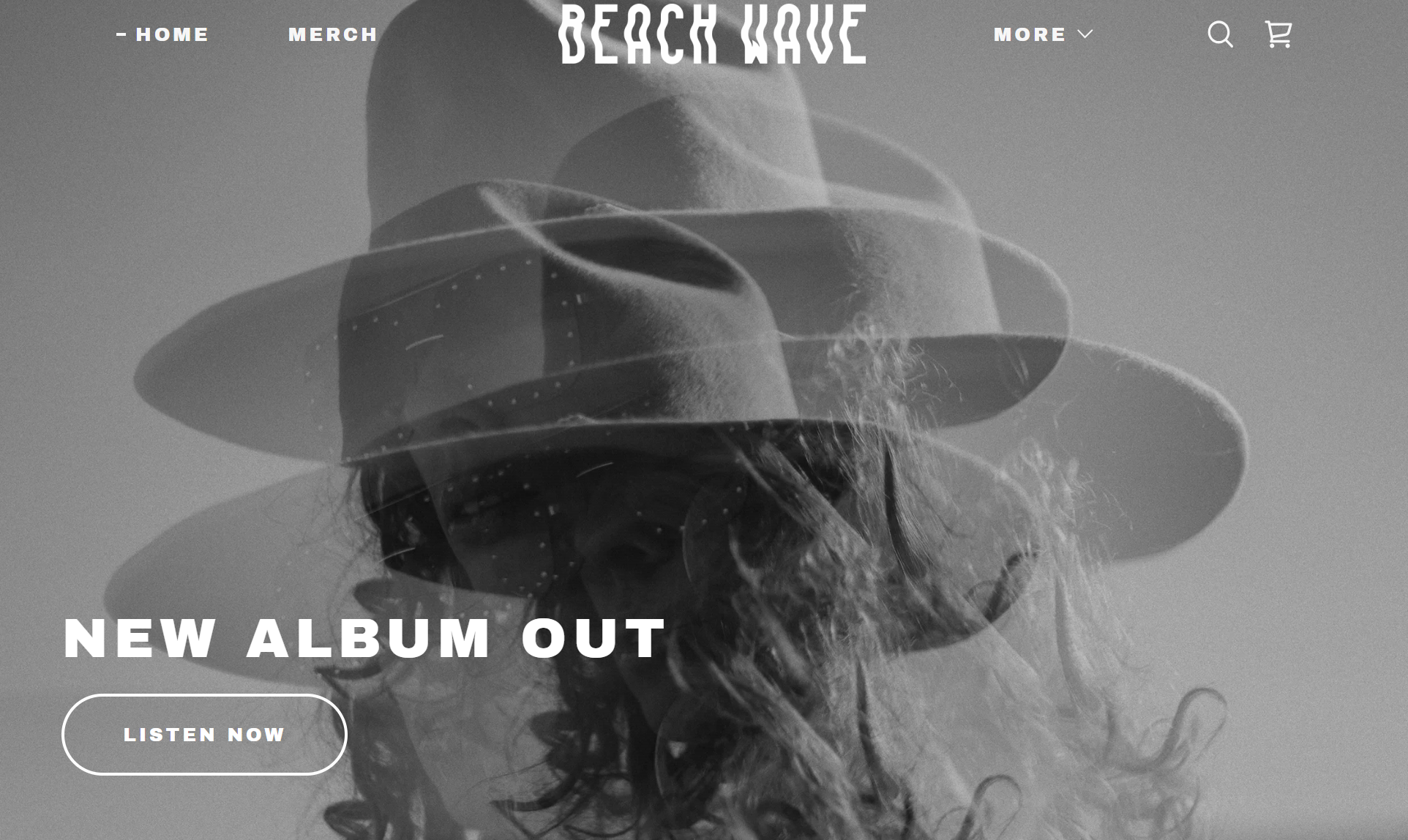 Página inicial do Beach Wave Página inicial do Beach Wave