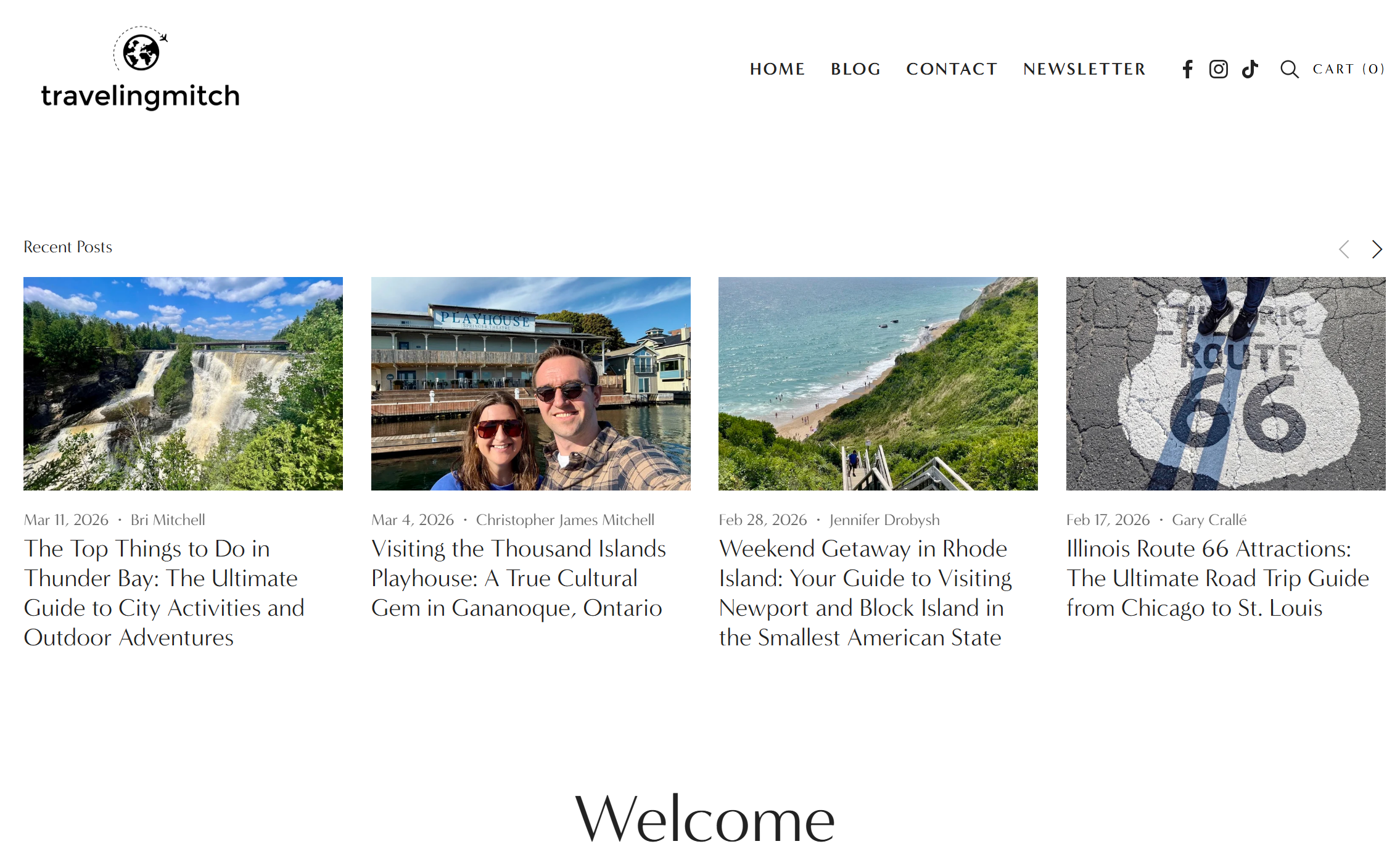 Página de inicio del sitio web de blog - Traveling Mitch Página de inicio del sitio web de blog - Traveling Mitch