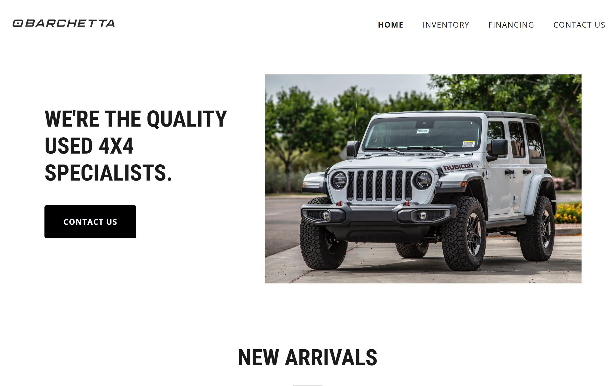 Página inicial da Barchetta Página inicial da Barchetta