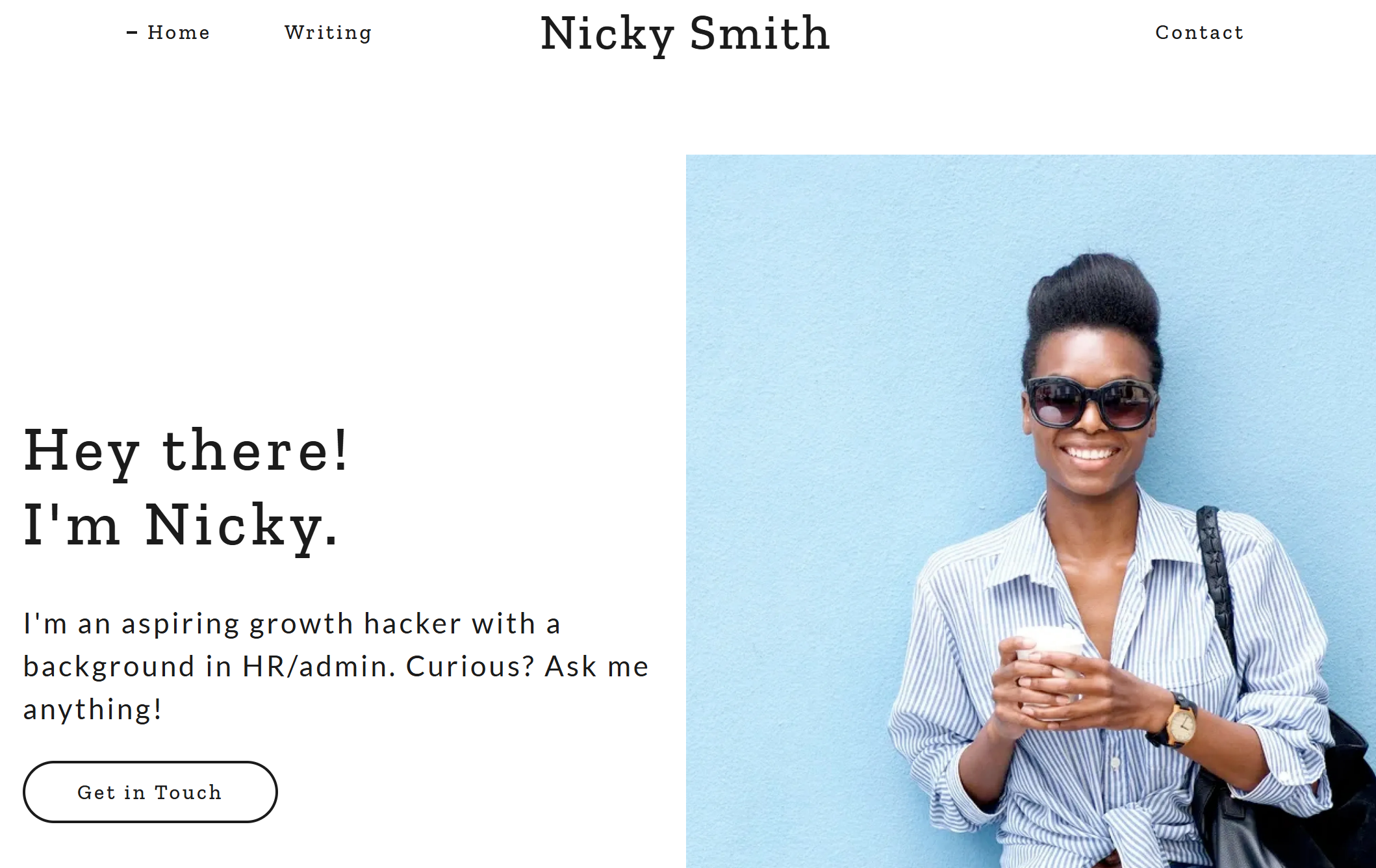 Página inicial de Nicky Smith Página inicial de Nicky Smith