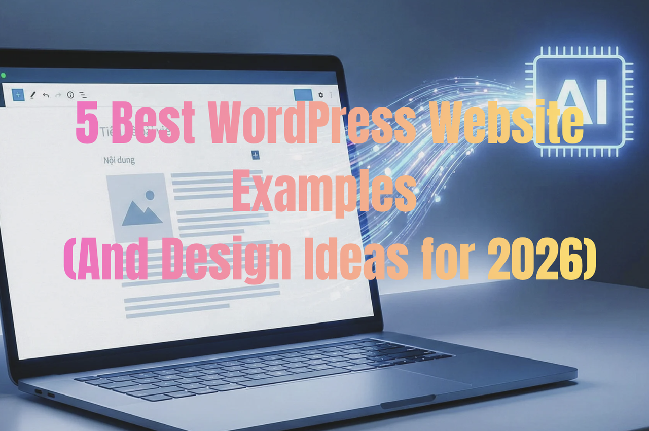 Beispiel für Webseitengestaltung