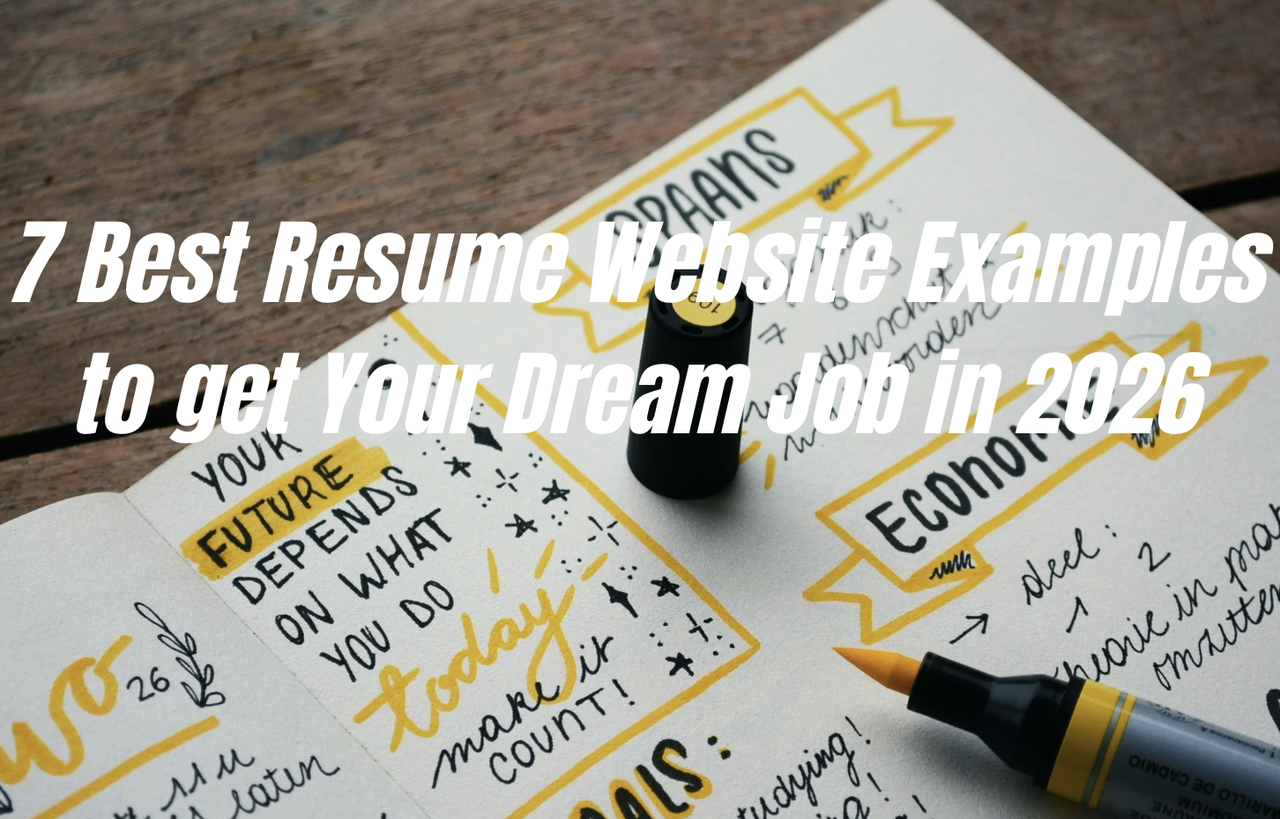 求職簡歷網站範例