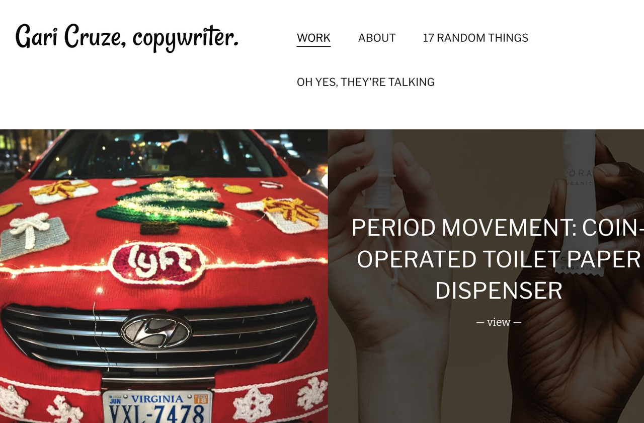 diseño de sitio web para freelancers