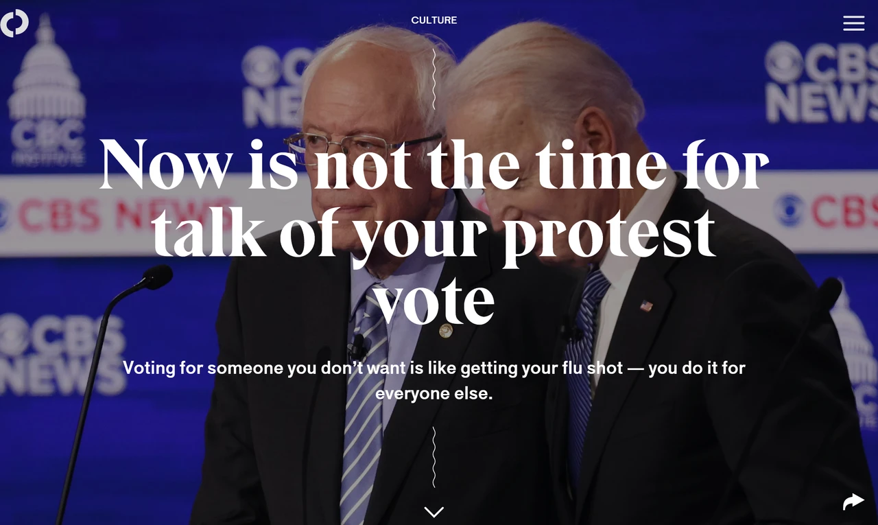 Homepage of The Outline