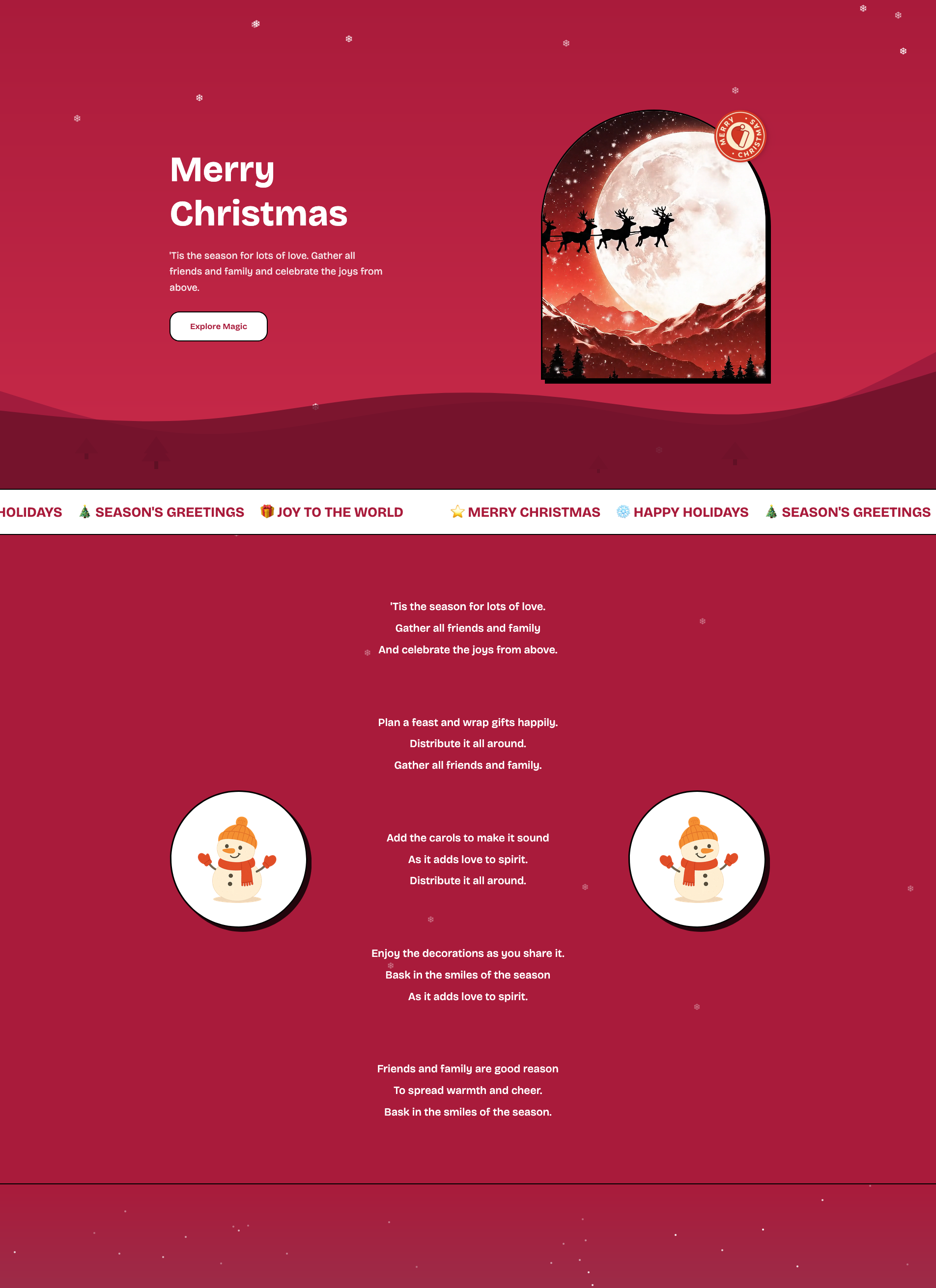 Christmas Greeting Card