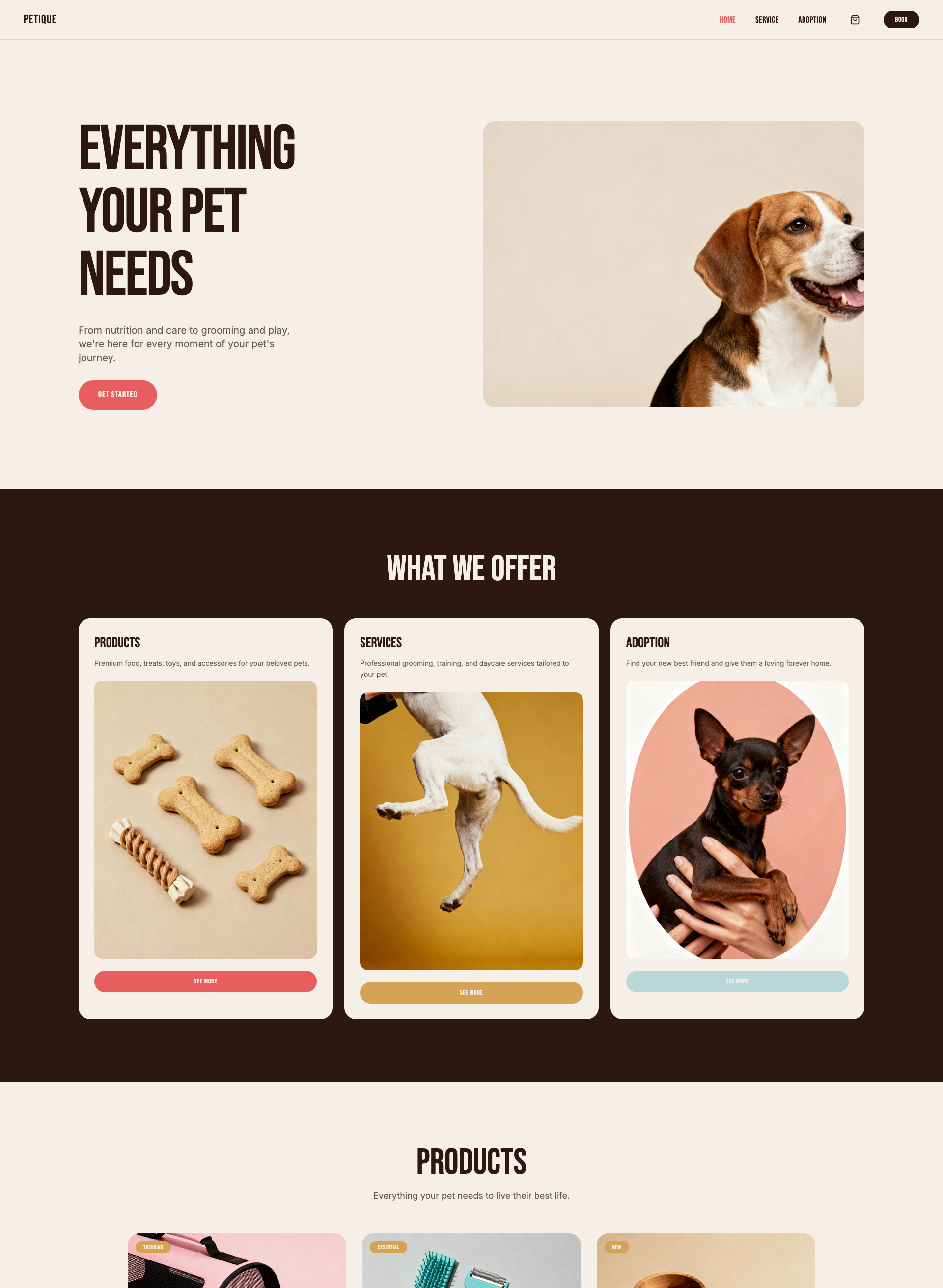Pet Grooming Store