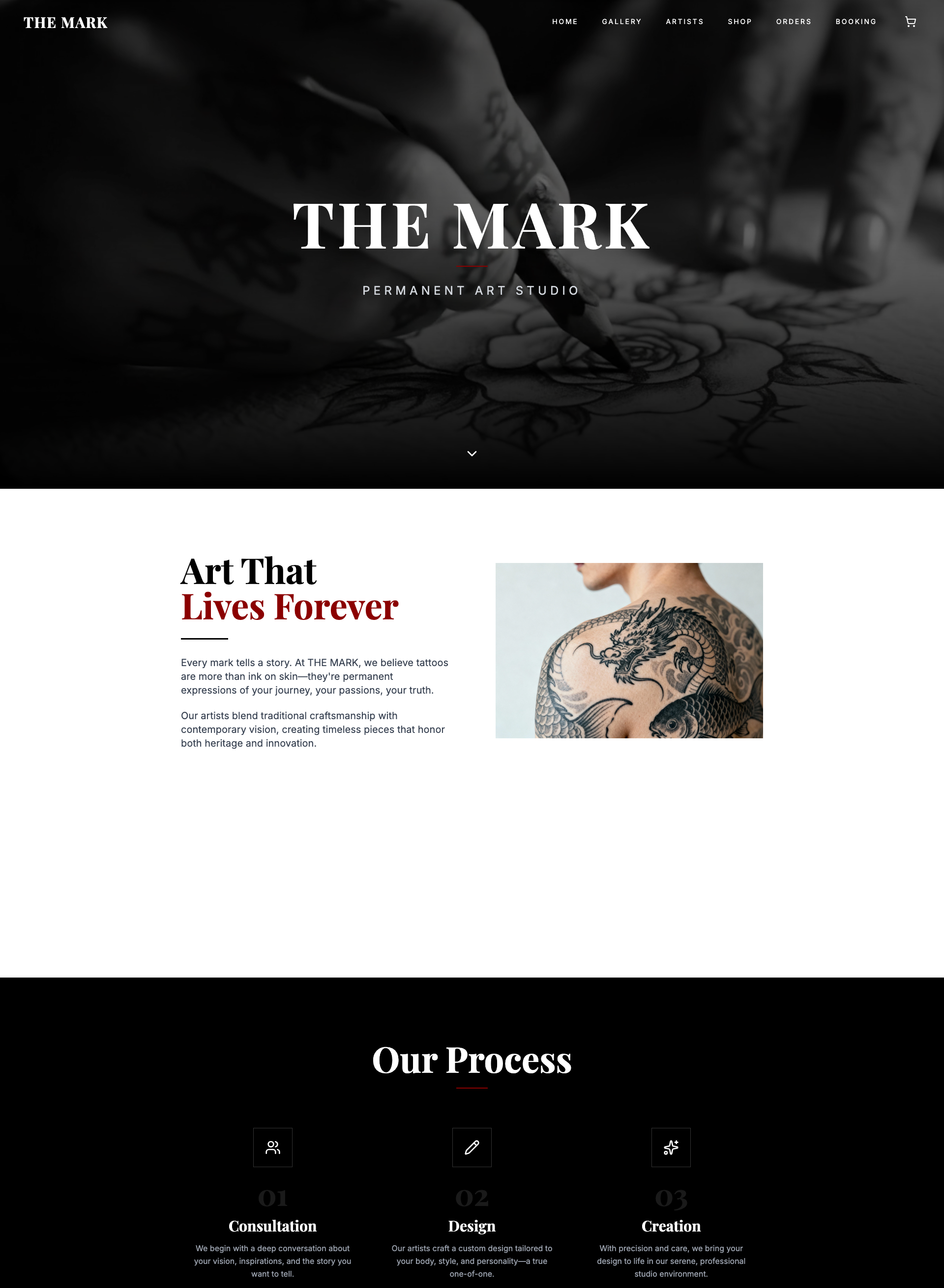 “THE MARK” Tattoo Studio