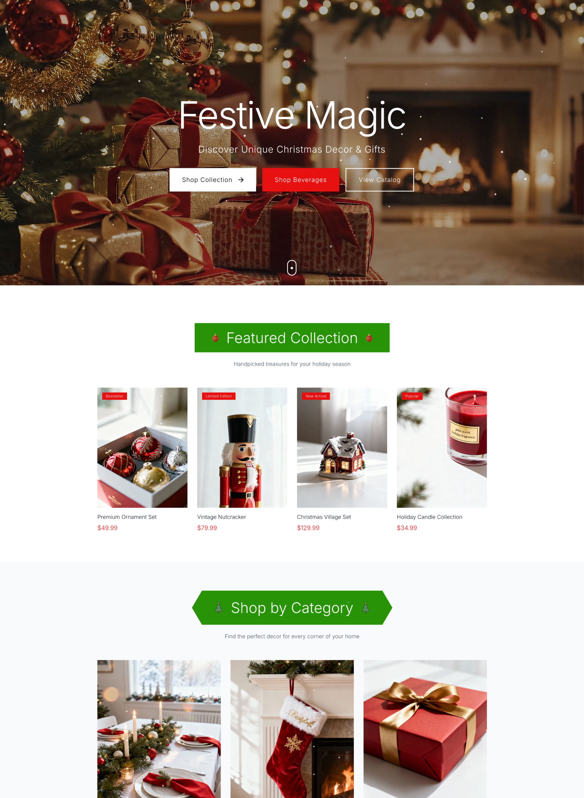 Christmas Online Store