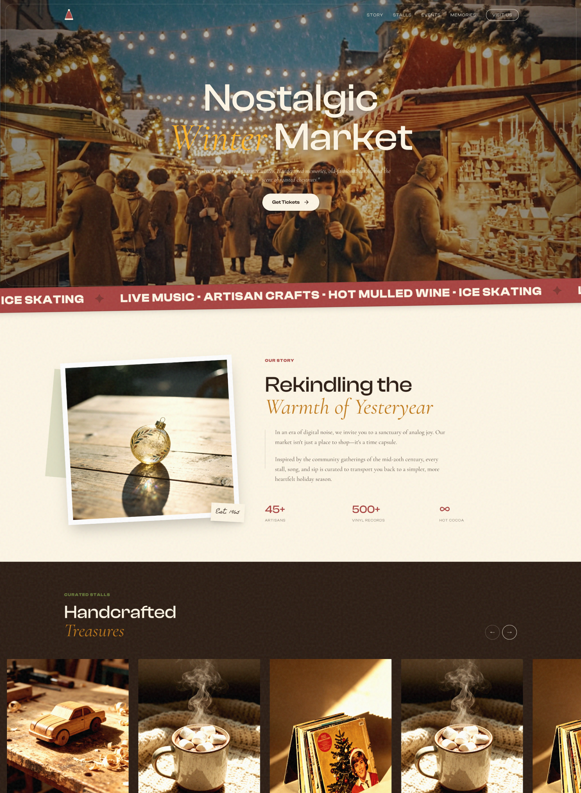 Nostalgic Winter Market