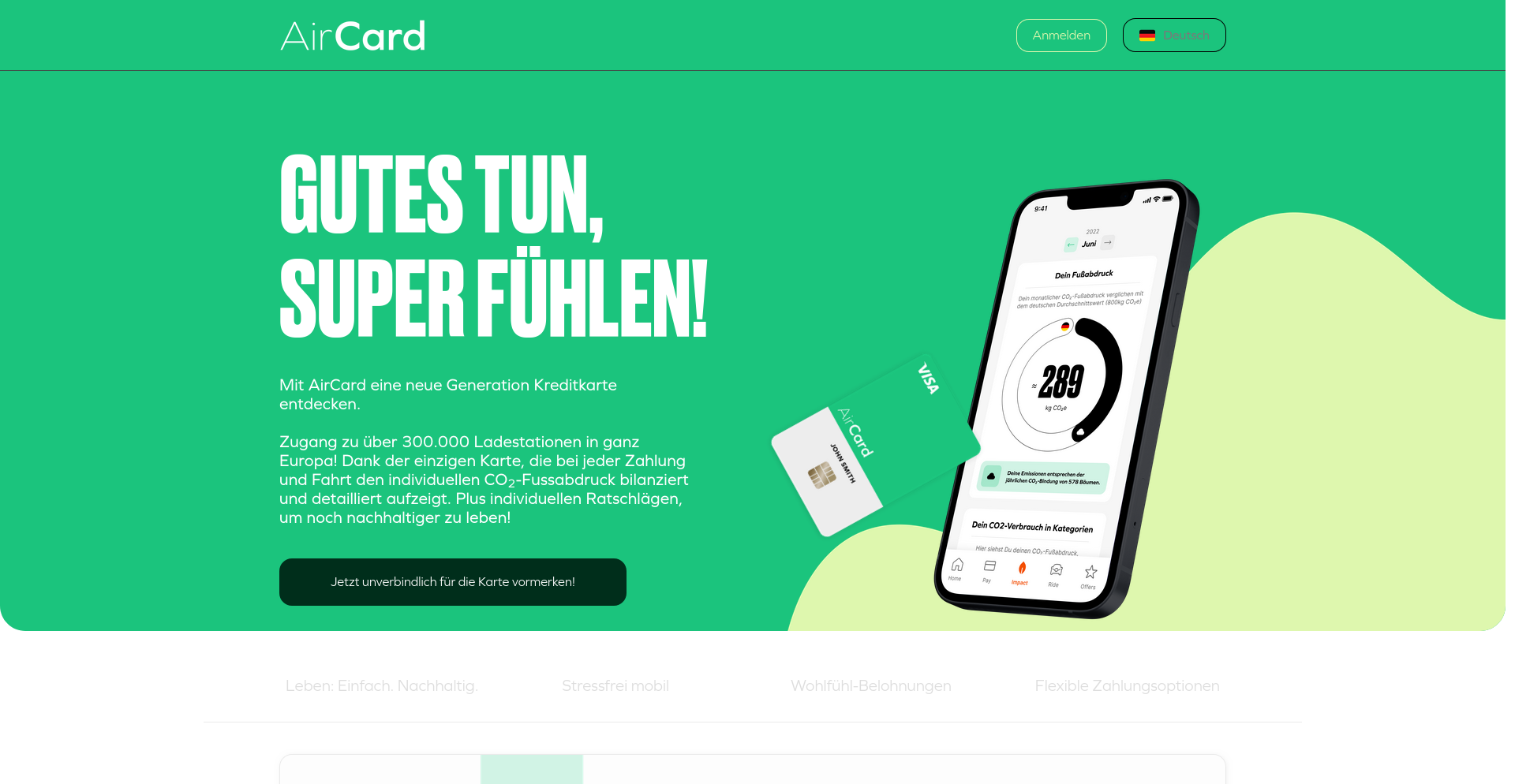 Aircard Sign Up