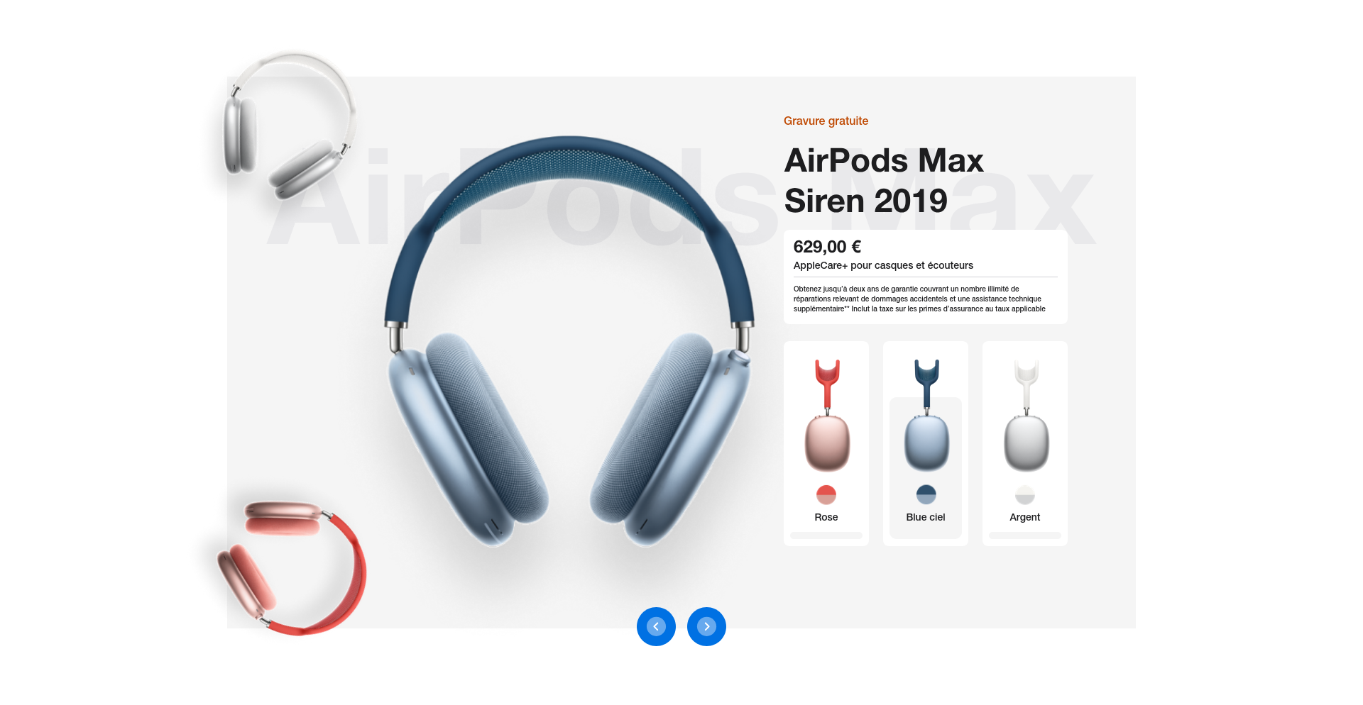 Airpods Max Slide Animation