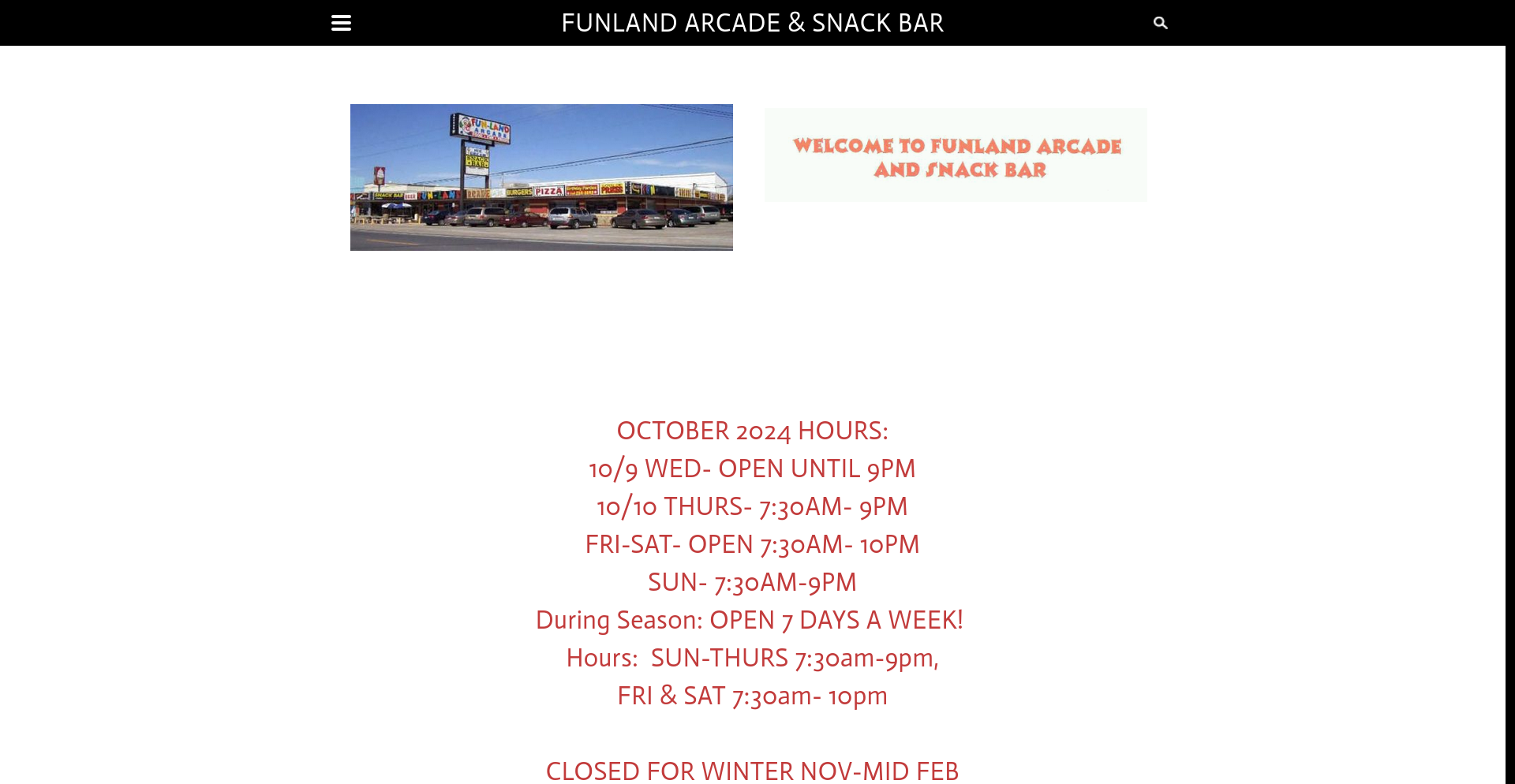 Funland Arcade