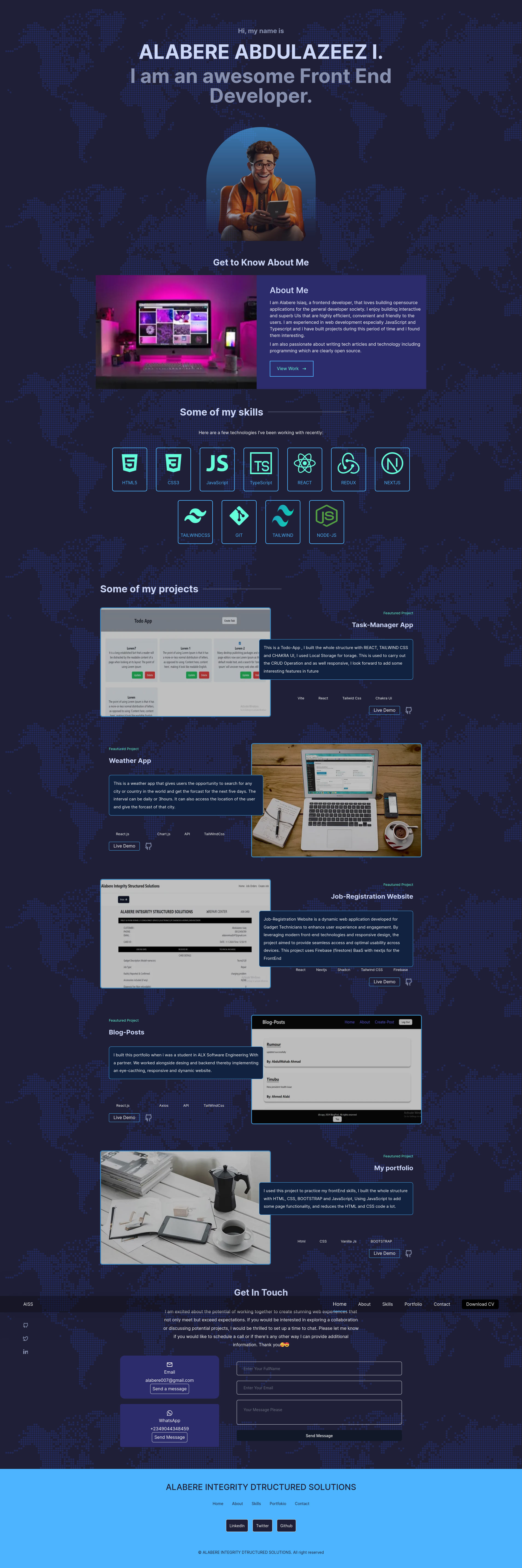 Aiss Portfolio