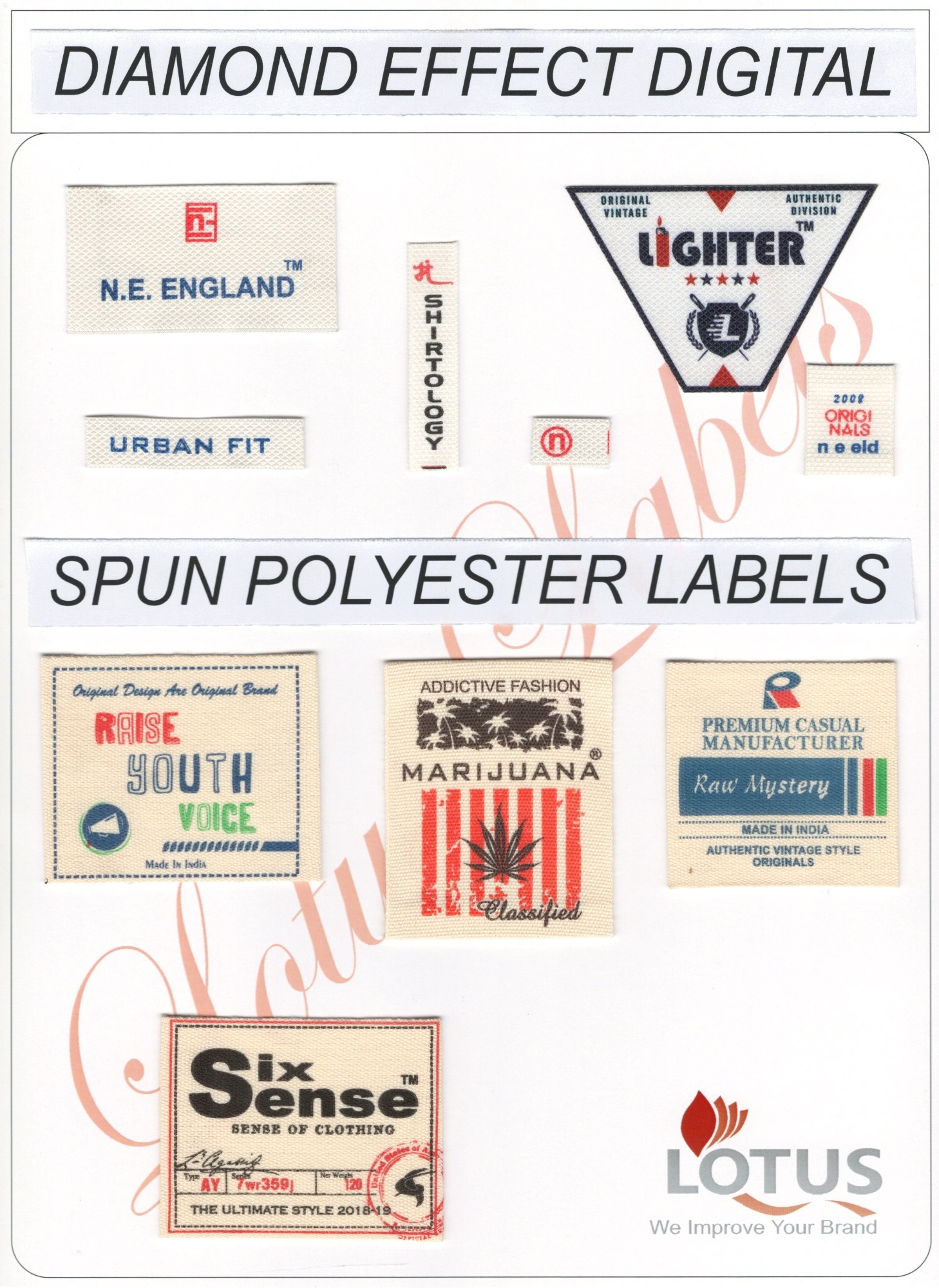 Heat Transfer Labels
