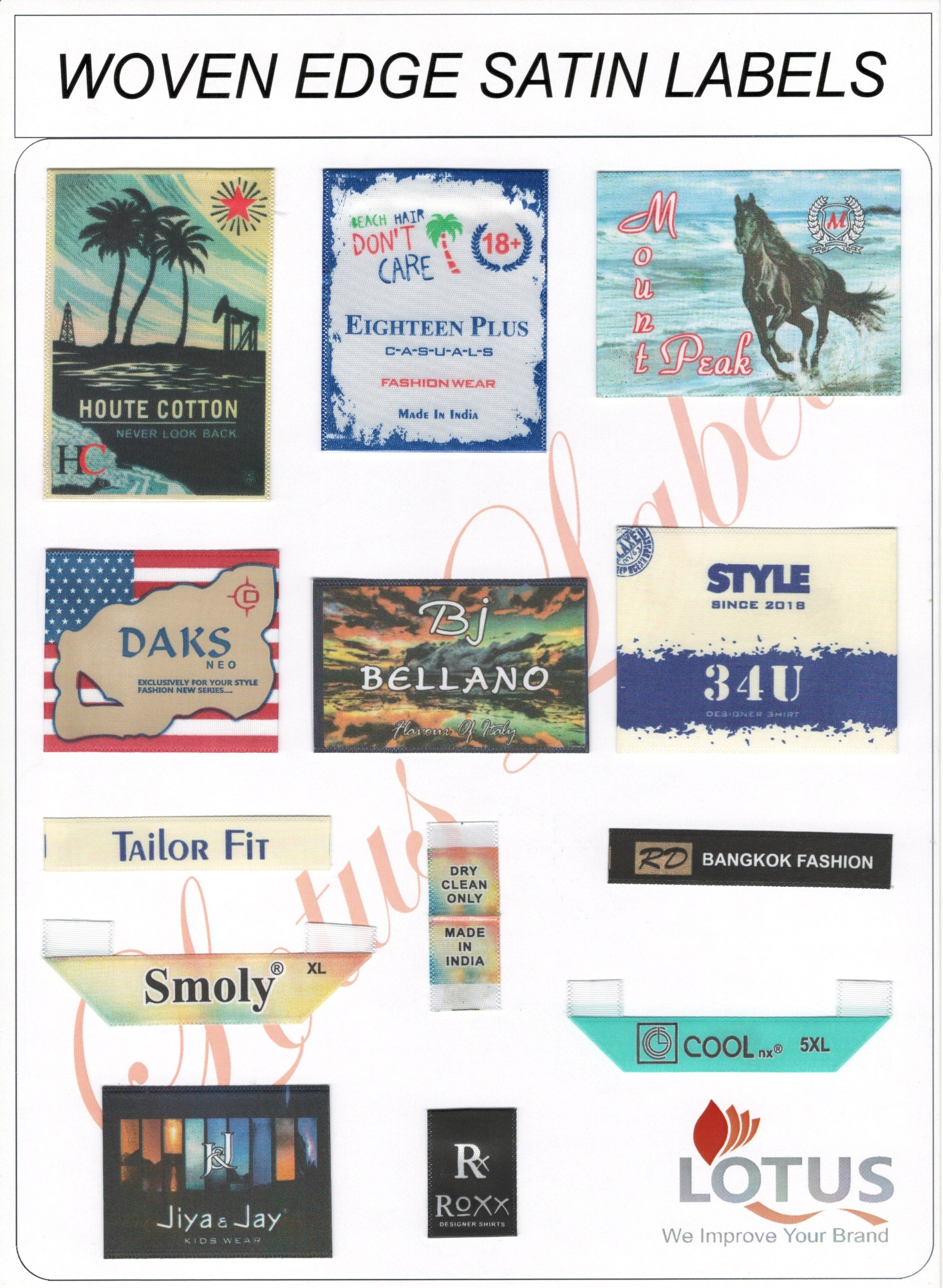 Woven Labels
