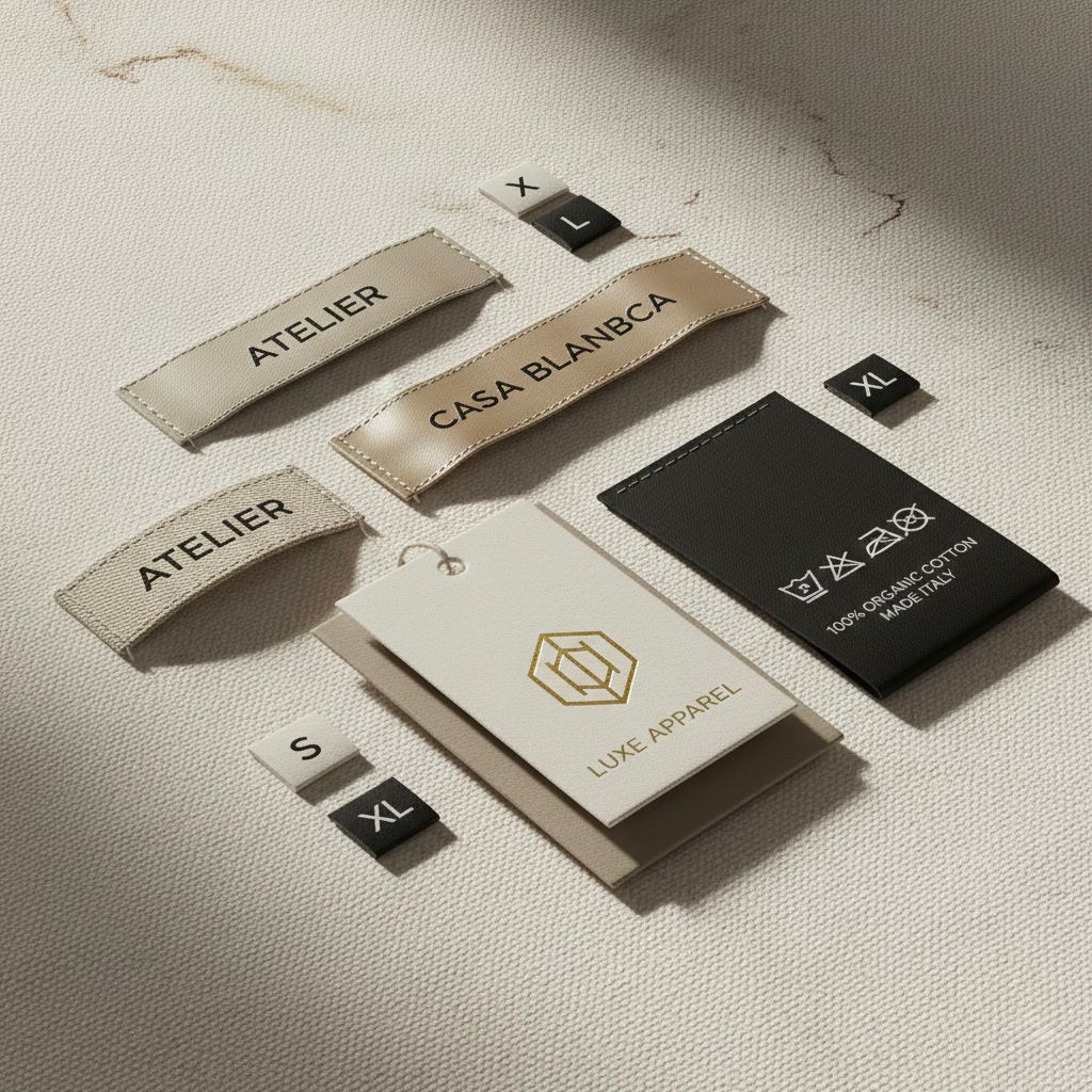 Woven and care labels