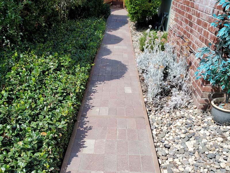 Pavers Walkway after