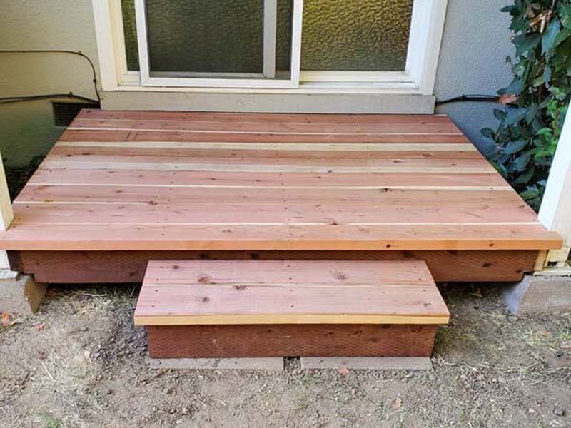 Small Deck after
