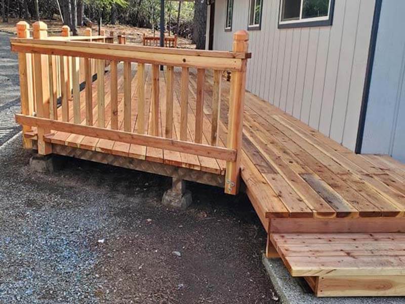 Forest Hill Deck after