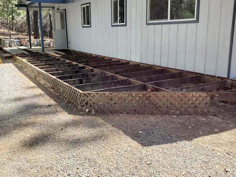 Forest Hill Deck before