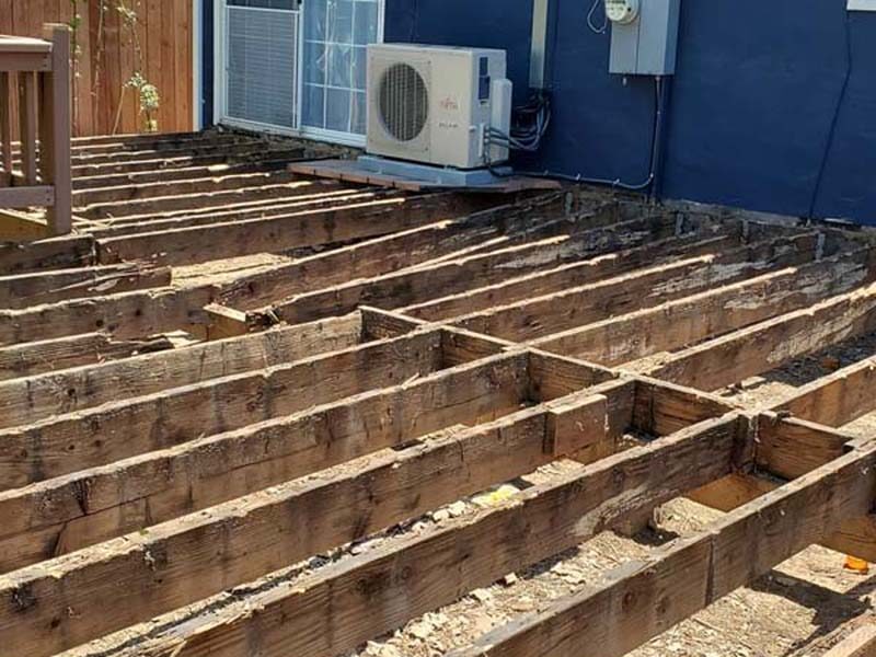 Sacramento Deck before