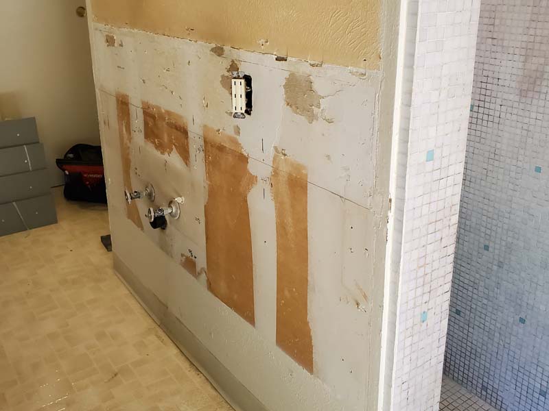 Bathroom Sink before