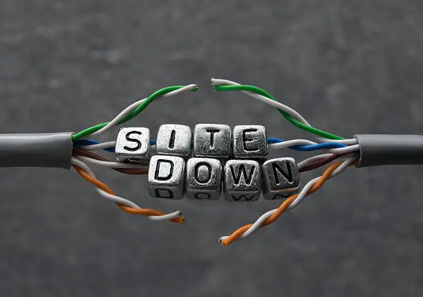 a website is down