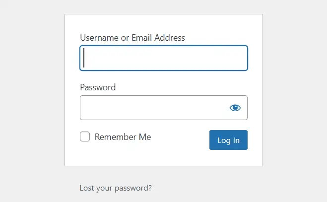 Check Your Login Info
